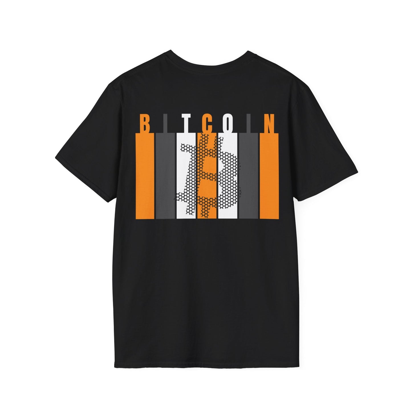 2 - sided Bitcoin (BTC) Decentralized Freedom DKcolors Unisex T-Shirt by cypherpunkgear – cypherpunkgear.com | Cypherpunk Merch