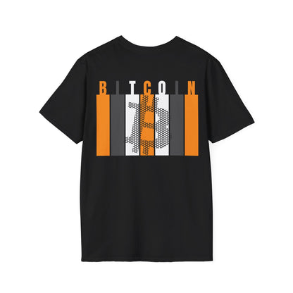 2 - sided Bitcoin (BTC) Decentralized Freedom DKcolors Unisex T-Shirt by cypherpunkgear – cypherpunkgear.com | Cypherpunk Merch