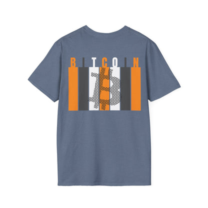 2 - sided Bitcoin (BTC) Decentralized Freedom DKcolors Unisex T-Shirt by cypherpunkgear – cypherpunkgear.com | Cypherpunk Merch