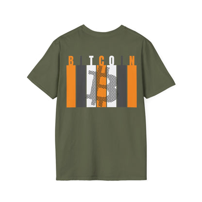 2 - sided Bitcoin (BTC) Decentralized Freedom DKcolors Unisex T-Shirt by cypherpunkgear – cypherpunkgear.com | Cypherpunk Merch