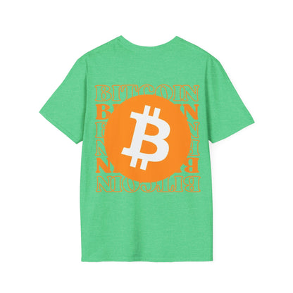 2 - sided Bitcoin (BTC) Decentralized Freedom DKcolors Unisex T-Shirt by cypherpunkgear – cypherpunkgear.com | Cypherpunk Merch