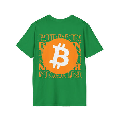 2 - sided Bitcoin (BTC) Decentralized Freedom DKcolors Unisex T-Shirt by cypherpunkgear – cypherpunkgear.com | Cypherpunk Merch
