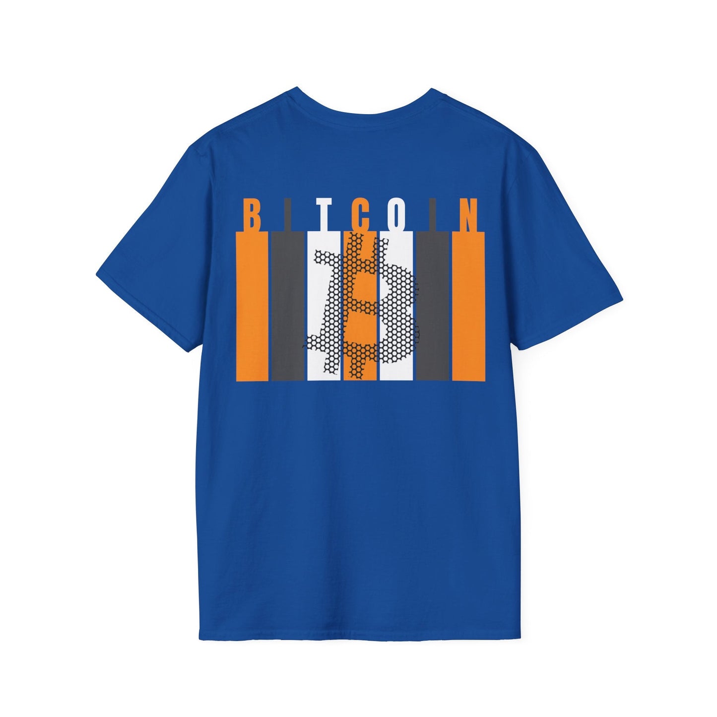2 - sided Bitcoin (BTC) Decentralized Freedom DKcolors Unisex T-Shirt by cypherpunkgear – cypherpunkgear.com | Cypherpunk Merch