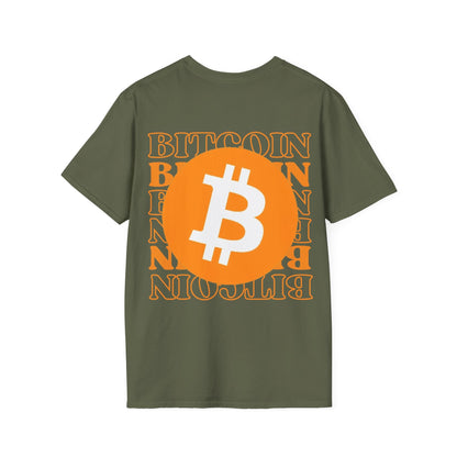 2 - sided Bitcoin (BTC) Decentralized Freedom DKcolors Unisex T-Shirt by cypherpunkgear – cypherpunkgear.com | Cypherpunk Merch