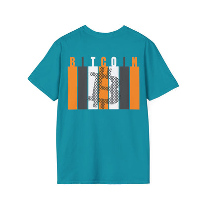 2 - sided Bitcoin (BTC) Decentralized Freedom DKcolors Unisex T-Shirt by cypherpunkgear – cypherpunkgear.com | Cypherpunk Merch