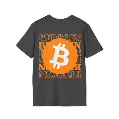 2 - sided Bitcoin (BTC) Decentralized Freedom DKcolors Unisex T-Shirt by cypherpunkgear – cypherpunkgear.com | Cypherpunk Merch