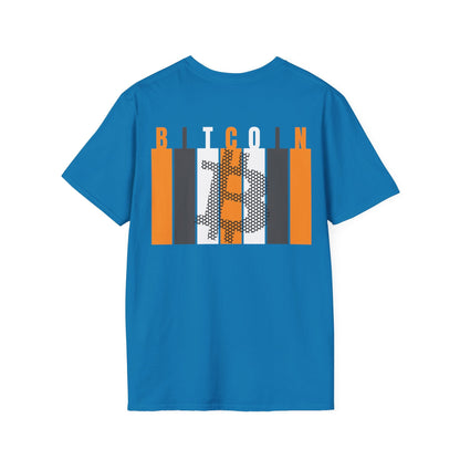 2 - sided Bitcoin (BTC) Decentralized Freedom DKcolors Unisex T-Shirt by cypherpunkgear – cypherpunkgear.com | Cypherpunk Merch