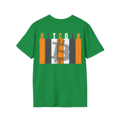 2 - sided Bitcoin (BTC) Decentralized Freedom DKcolors Unisex T-Shirt by cypherpunkgear – cypherpunkgear.com | Cypherpunk Merch