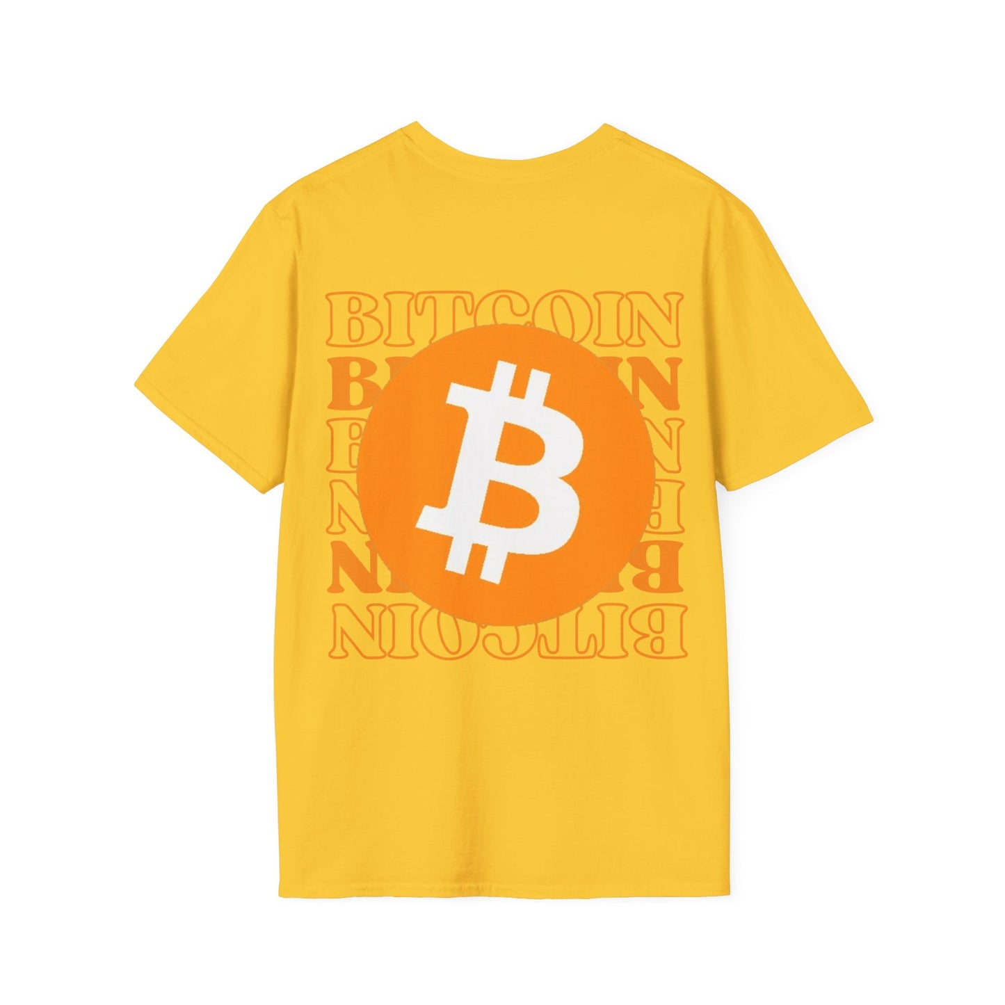 2 - sided Bitcoin (BTC) Decentralized Freedom LTcolors Unisex T-Shirt by cypherpunkgear – cypherpunkgear.com | Cypherpunk Merch