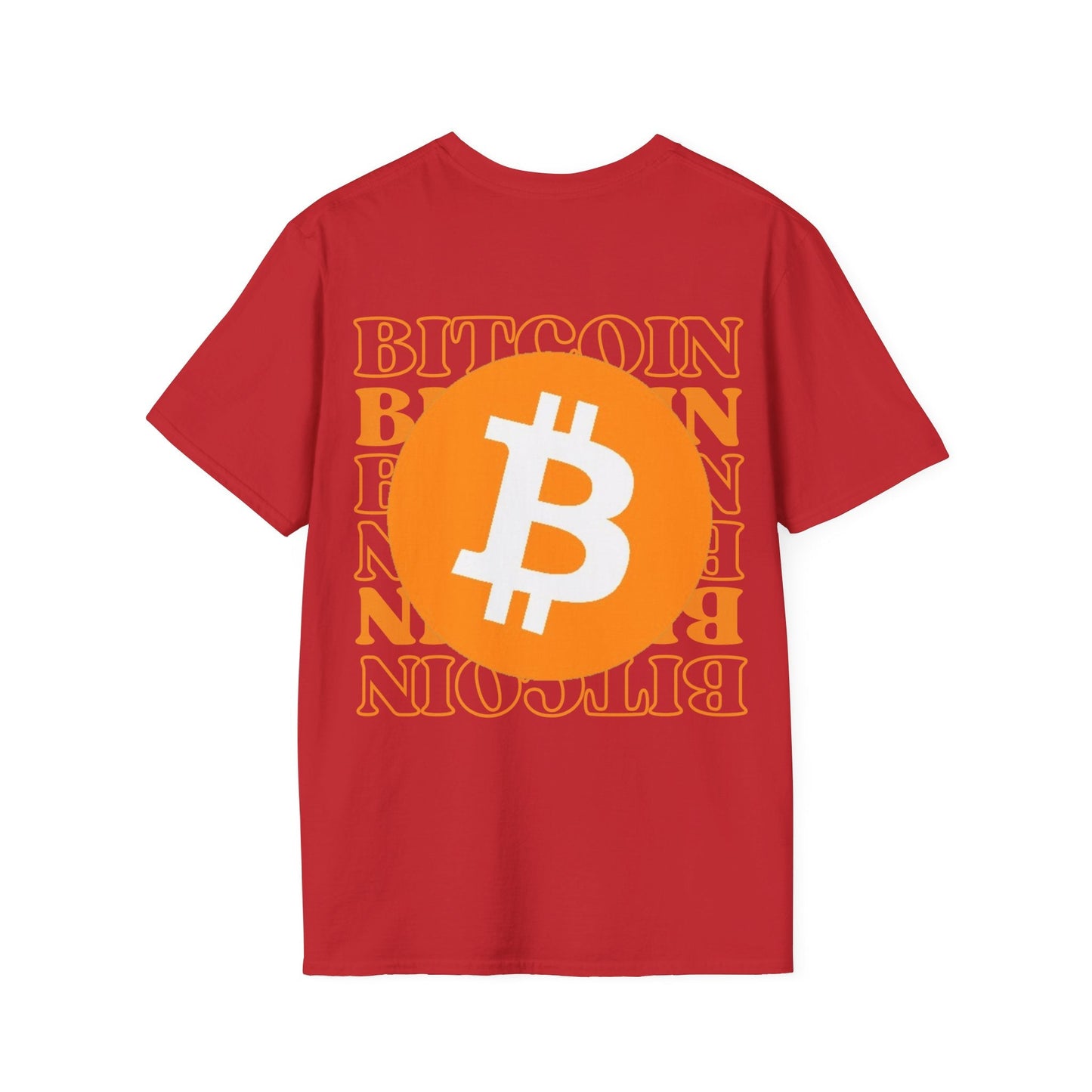 2 - sided Bitcoin (BTC) Decentralized Freedom LTcolors Unisex T-Shirt by cypherpunkgear – cypherpunkgear.com | Cypherpunk Merch