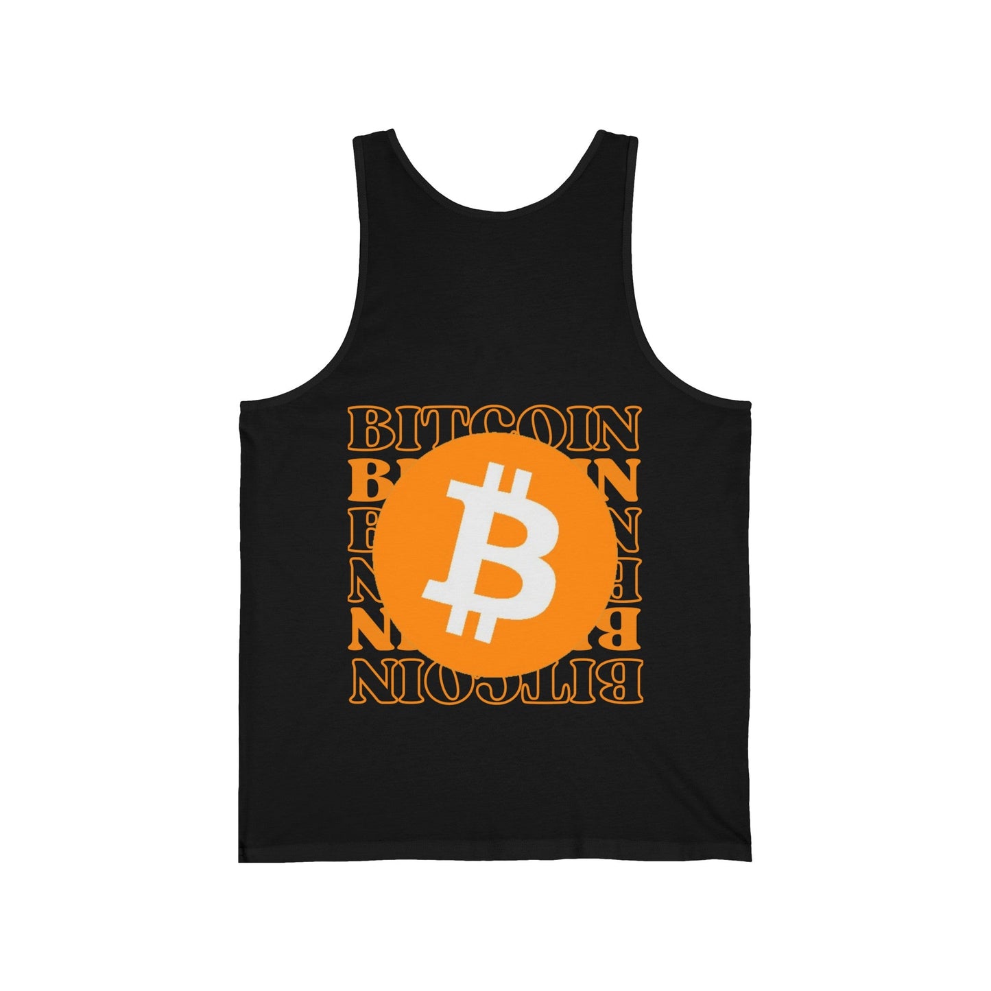 2 - sided Bitcoin (BTC) Freedom Unisex Jersey Tank Top by cypherpunkgear – cypherpunkgear.com | Cypherpunk Merch