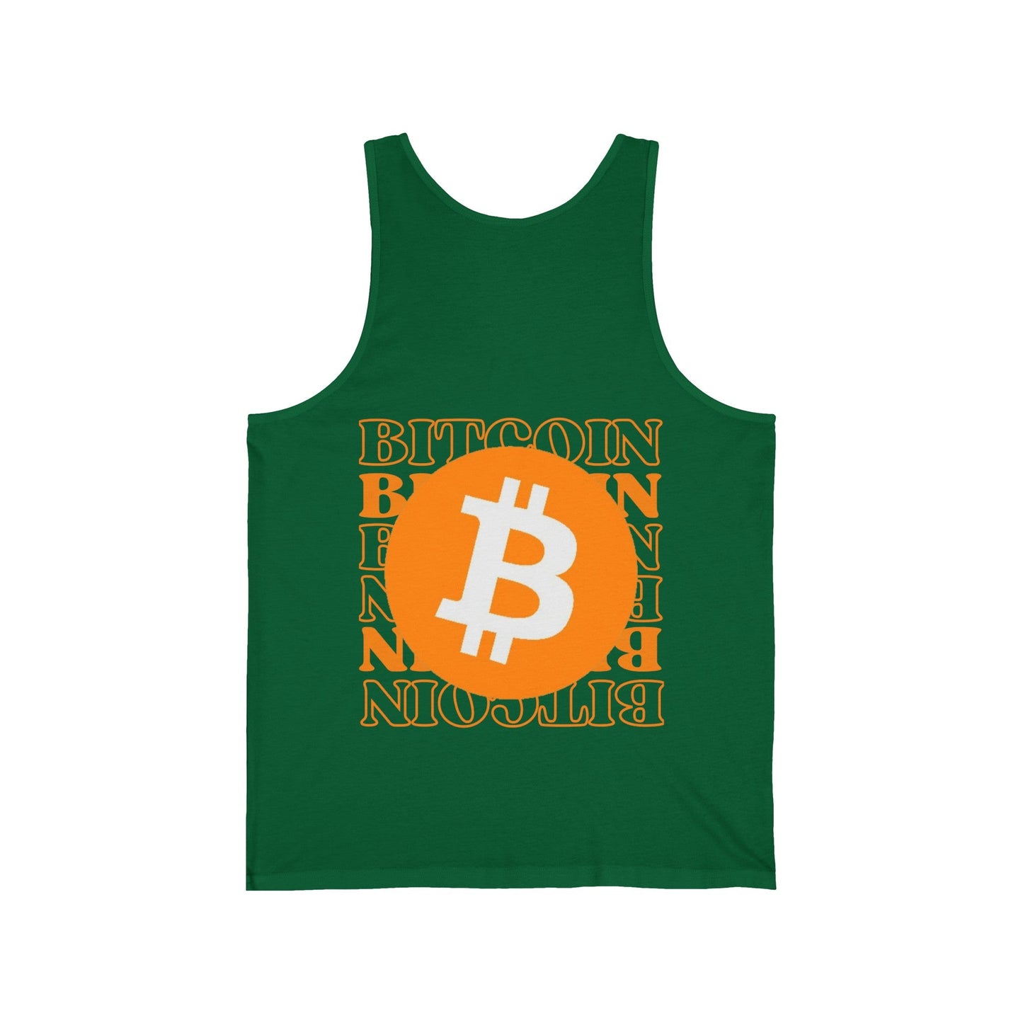 2 - sided Bitcoin (BTC) Freedom Unisex Jersey Tank Top by cypherpunkgear – cypherpunkgear.com | Cypherpunk Merch