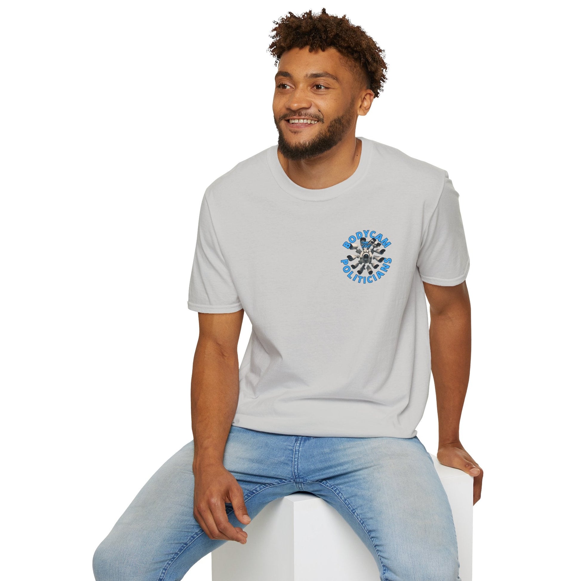 2 - sided Bodycam the Politicians Cameras LTcolors Unisex T-Shirt by cypherpunkgear – cypherpunkgear.com | Cypherpunk Merch