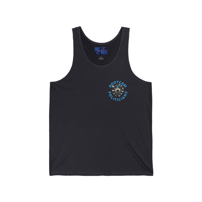 2 - sided Bodycam the Politicians Cameras Unisex Jersey Tank Top by cypherpunkgear – cypherpunkgear.com | Cypherpunk Merch
