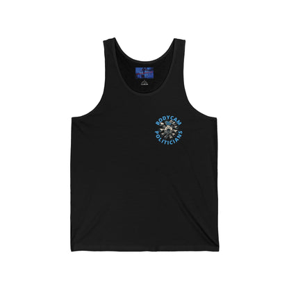 2 - sided Bodycam the Politicians Cameras Unisex Jersey Tank Top by cypherpunkgear – cypherpunkgear.com | Cypherpunk Merch