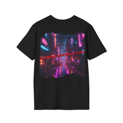 2 - sided cypherpunkgear Logo DKcolors Unisex T-Shirt by cypherpunkgear – cypherpunkgear.com | Cypherpunk Merch