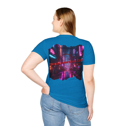2 - sided cypherpunkgear Logo DKcolors Unisex T-Shirt by cypherpunkgear – cypherpunkgear.com | Cypherpunk Merch