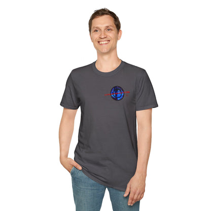 2 - sided cypherpunkgear Logo DKcolors Unisex T-Shirt by cypherpunkgear – cypherpunkgear.com | Cypherpunk Merch