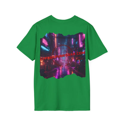 2 - sided cypherpunkgear Logo DKcolors Unisex T-Shirt by cypherpunkgear – cypherpunkgear.com | Cypherpunk Merch