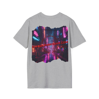 2 - sided cypherpunkgear Logo LTcolors Unisex T-Shirt by cypherpunkgear – cypherpunkgear.com | Cypherpunk Merch
