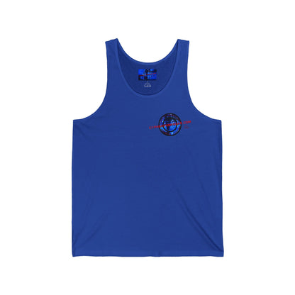 2 - sided cypherpunkgear Logo Unisex Jersey Tank Top by cypherpunkgear – cypherpunkgear.com | Cypherpunk Merch