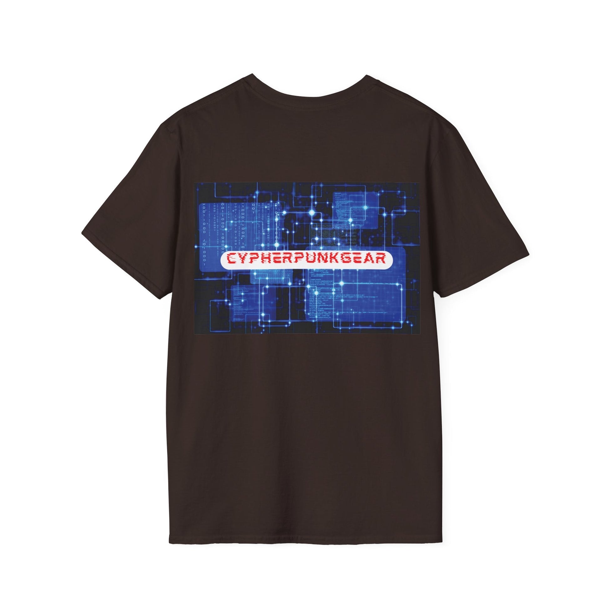 2 - sided Cypherpunkgear logo Unisex T-Shirt by cypherpunkgear – cypherpunkgear.com | Cypherpunk Merch