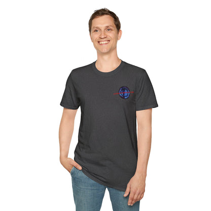 2 - sided Cypherpunkgear logo Unisex T-Shirt by cypherpunkgear – cypherpunkgear.com | Cypherpunk Merch