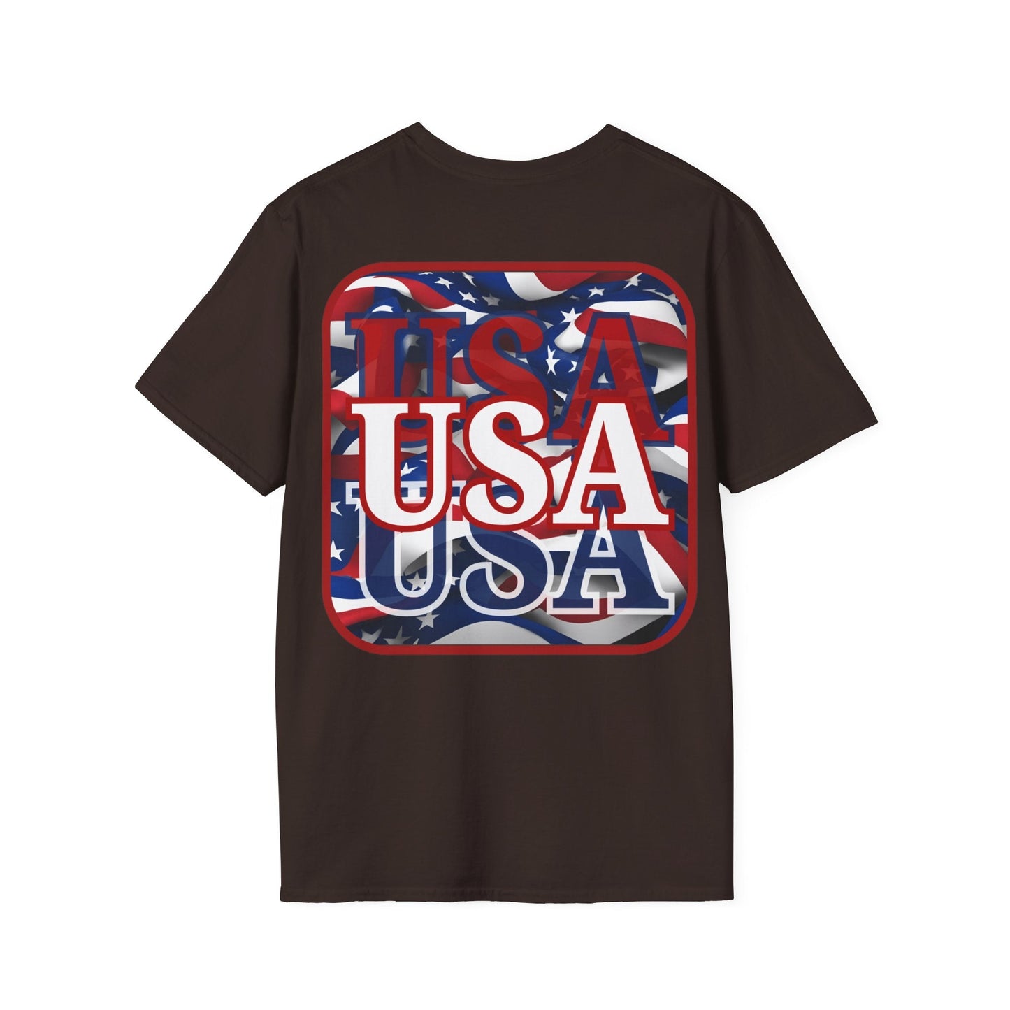 2 - sided Red WHITE and Blue USA Patriot DKcolors Unisex T-Shirt by cypherpunkgear – cypherpunkgear.com | Cypherpunk Merch