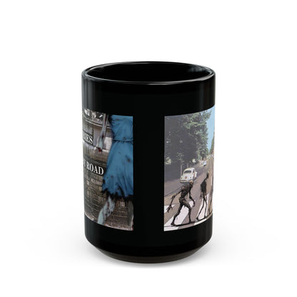 2 - sided Scabby Road Black Mug by cypherpunkgear – cypherpunkgear.com | Cypherpunk Merch