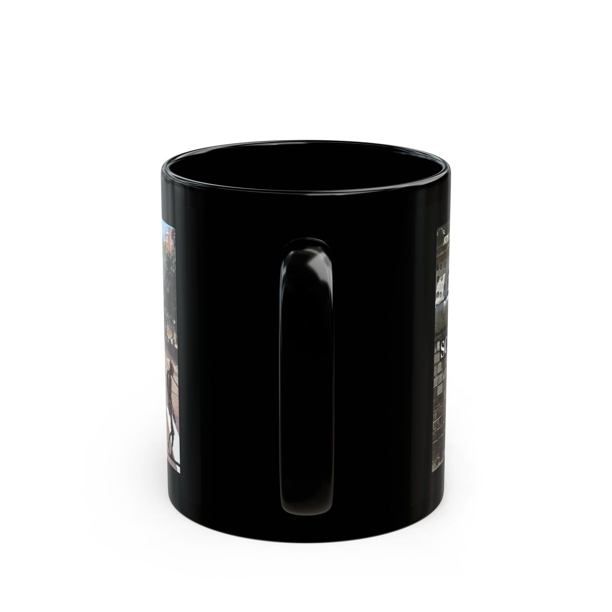 2 - sided Scabby Road Black Mug by cypherpunkgear – cypherpunkgear.com | Cypherpunk Merch