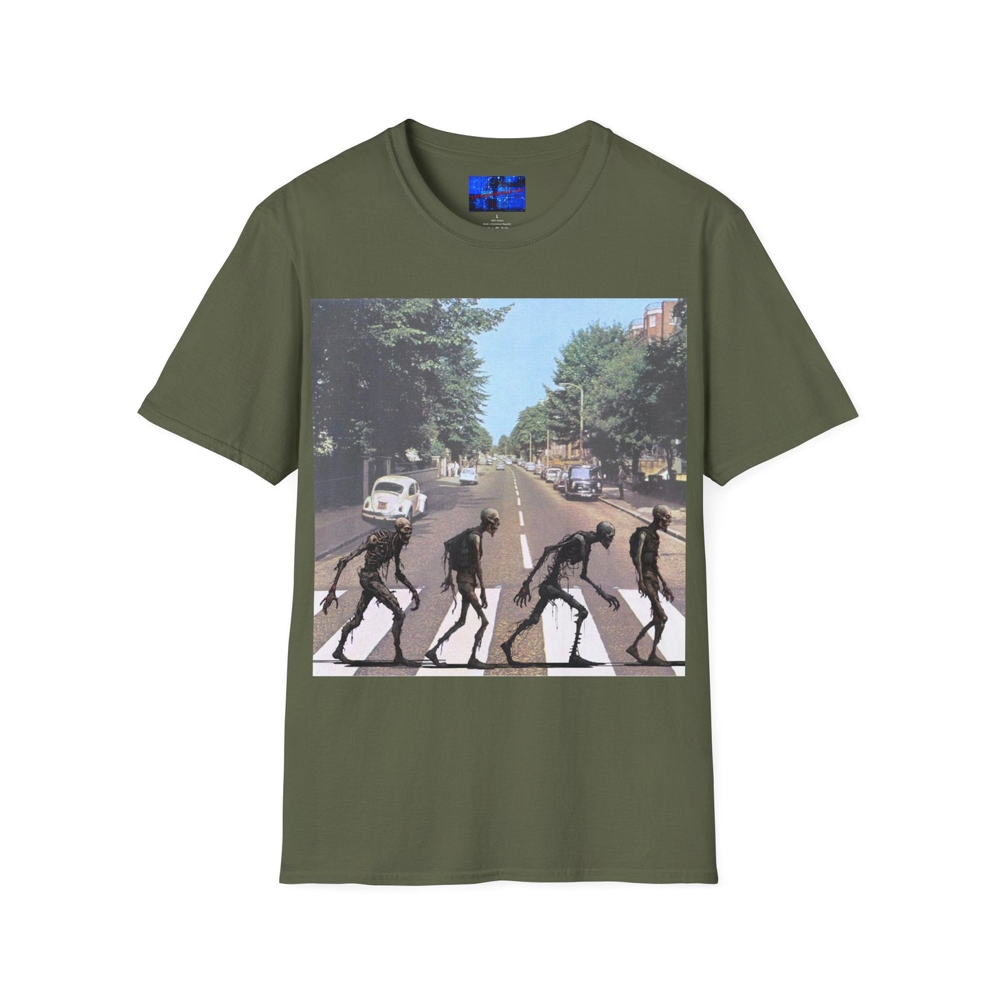 2 - sided Scabby Road DKcolors Unisex T-Shirt by cypherpunkgear – cypherpunkgear.com | Cypherpunk Merch