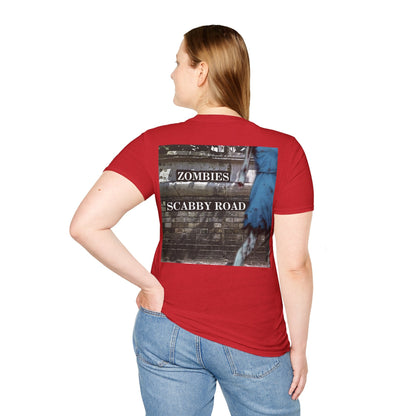2 - sided Scabby Road LTcolors Unisex T-Shirt by cypherpunkgear – cypherpunkgear.com | Cypherpunk Merch