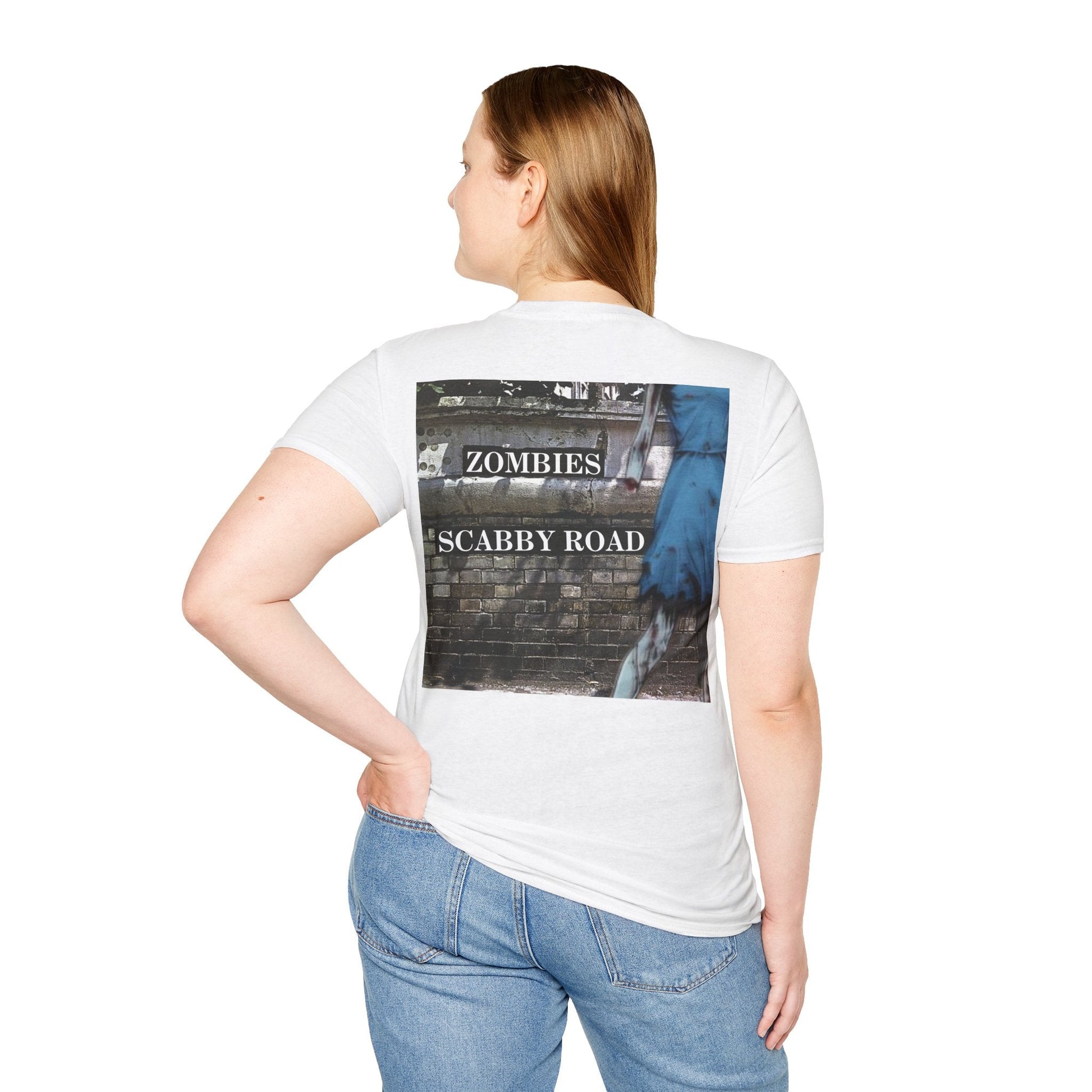 2 - sided Scabby Road LTcolors Unisex T-Shirt by cypherpunkgear – cypherpunkgear.com | Cypherpunk Merch