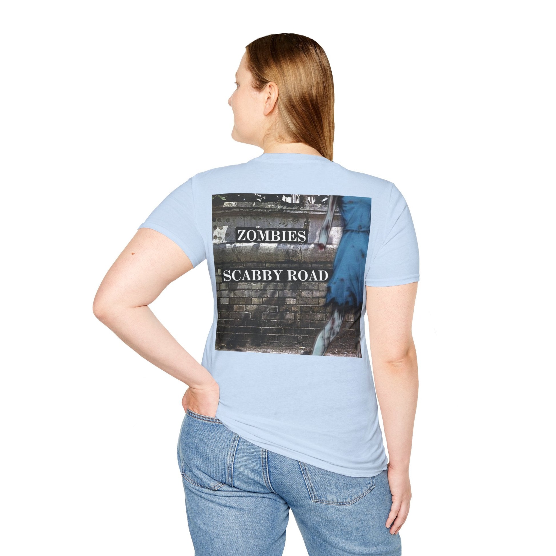 2 - sided Scabby Road LTcolors Unisex T-Shirt by cypherpunkgear – cypherpunkgear.com | Cypherpunk Merch