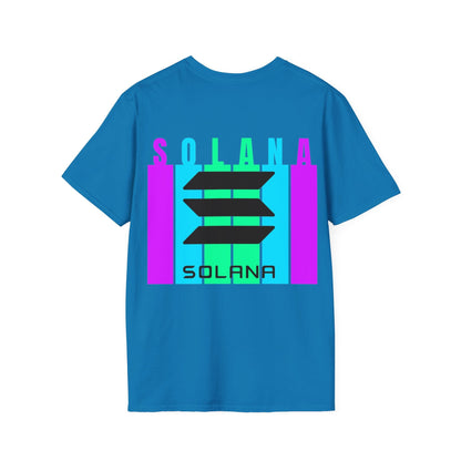 2 - sided Solana DKcolors Unisex T-Shirt by cypherpunkgear – cypherpunkgear.com | Cypherpunk Merch
