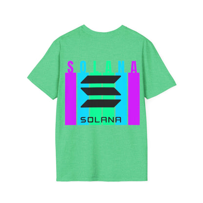 2 - sided Solana DKcolors Unisex T-Shirt by cypherpunkgear – cypherpunkgear.com | Cypherpunk Merch