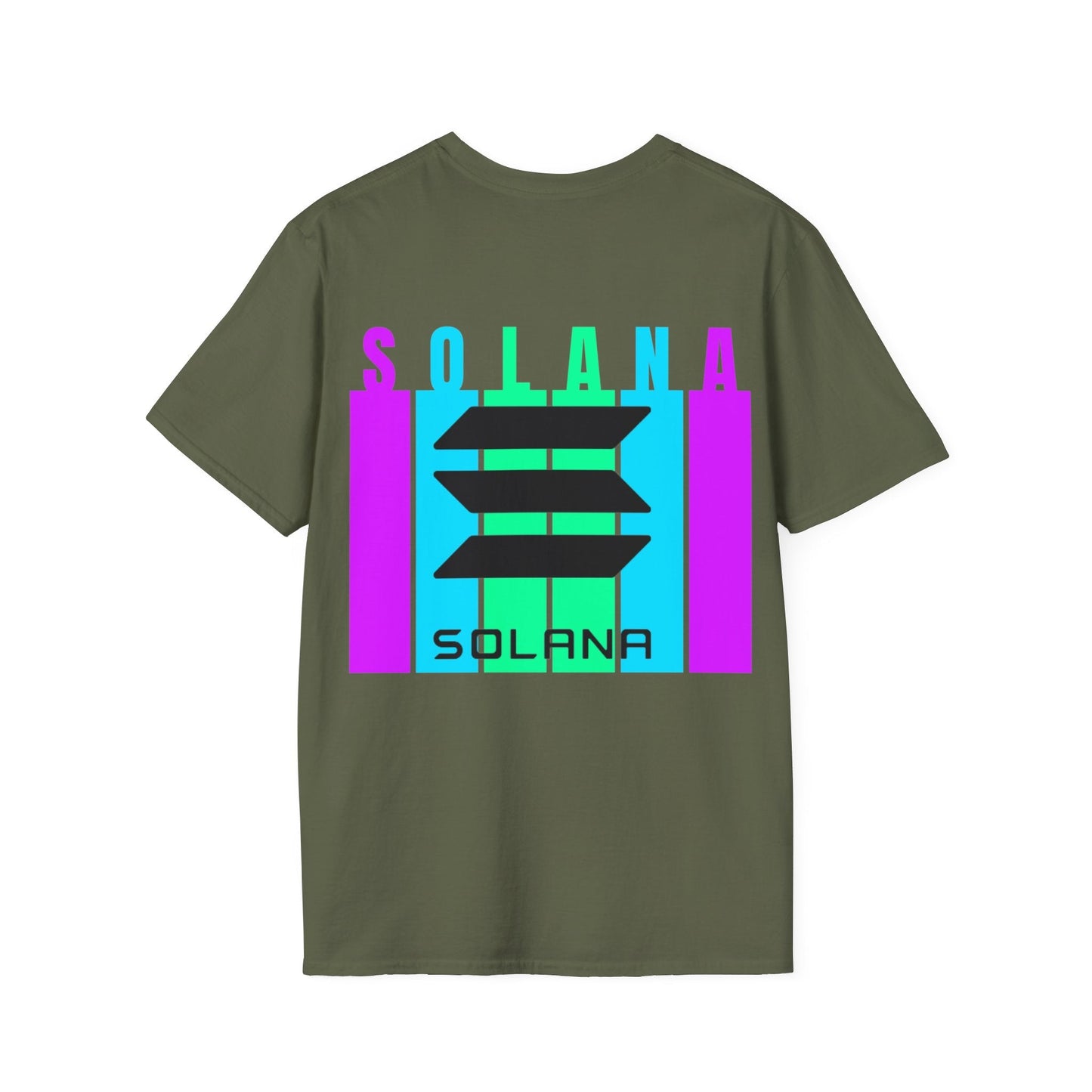 2 - sided Solana DKcolors Unisex T-Shirt by cypherpunkgear – cypherpunkgear.com | Cypherpunk Merch