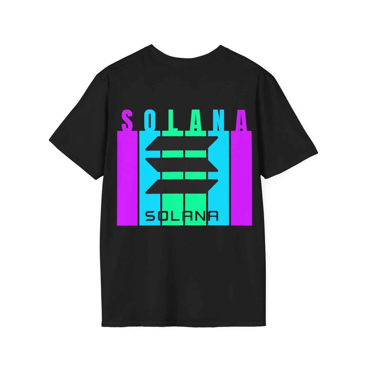 2 - sided Solana DKcolors Unisex T-Shirt by cypherpunkgear – cypherpunkgear.com | Cypherpunk Merch