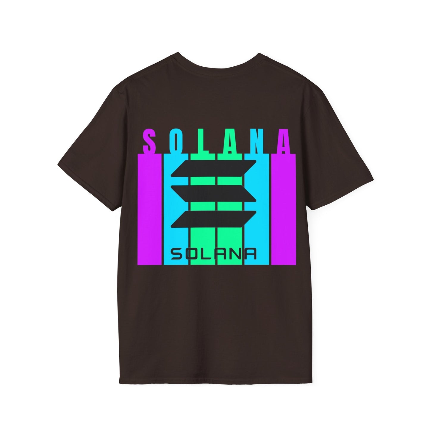 2 - sided Solana DKcolors Unisex T-Shirt by cypherpunkgear – cypherpunkgear.com | Cypherpunk Merch