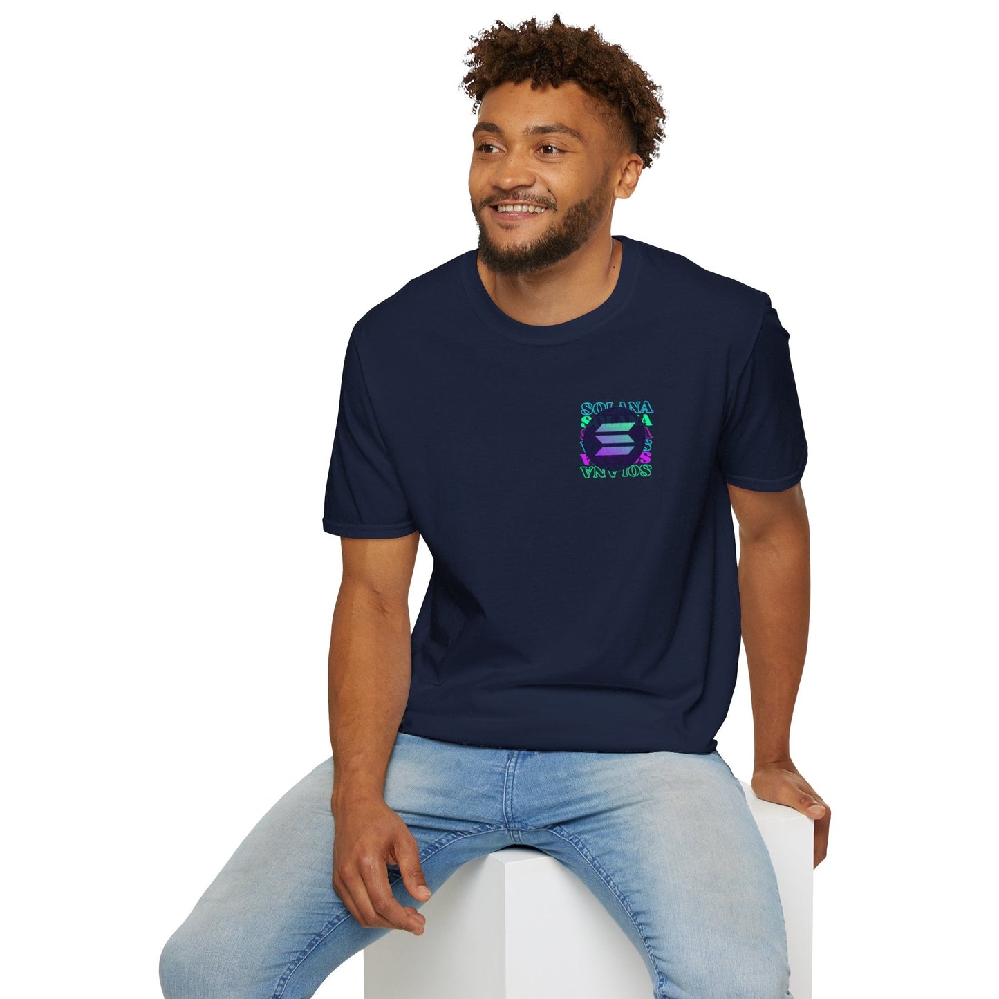 2 - sided Solana DKcolors Unisex T-Shirt by cypherpunkgear – cypherpunkgear.com | Cypherpunk Merch