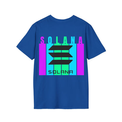 2 - sided Solana DKcolors Unisex T-Shirt by cypherpunkgear – cypherpunkgear.com | Cypherpunk Merch