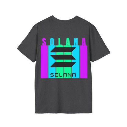 2 - sided Solana DKcolors Unisex T-Shirt by cypherpunkgear – cypherpunkgear.com | Cypherpunk Merch