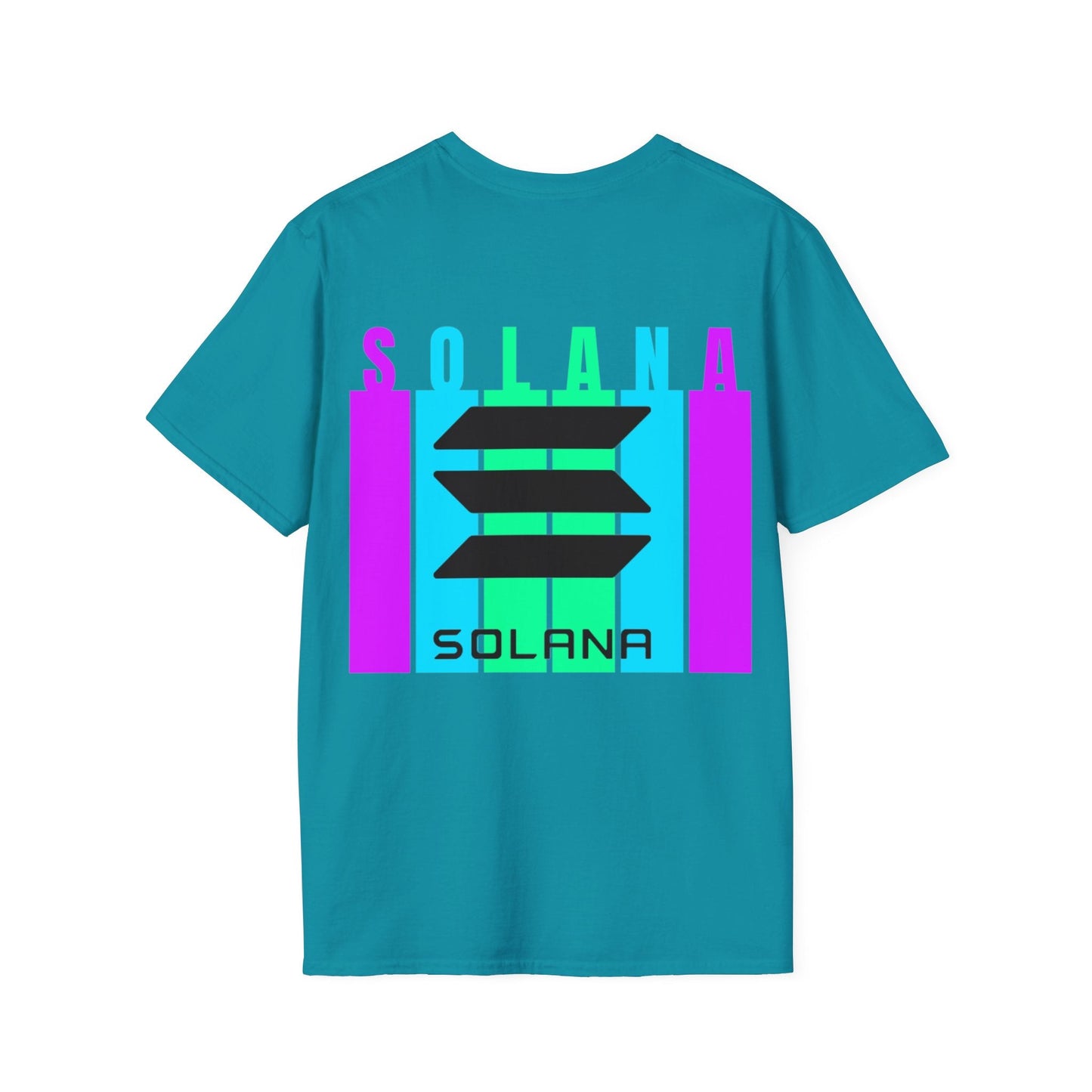 2 - sided Solana DKcolors Unisex T-Shirt by cypherpunkgear – cypherpunkgear.com | Cypherpunk Merch