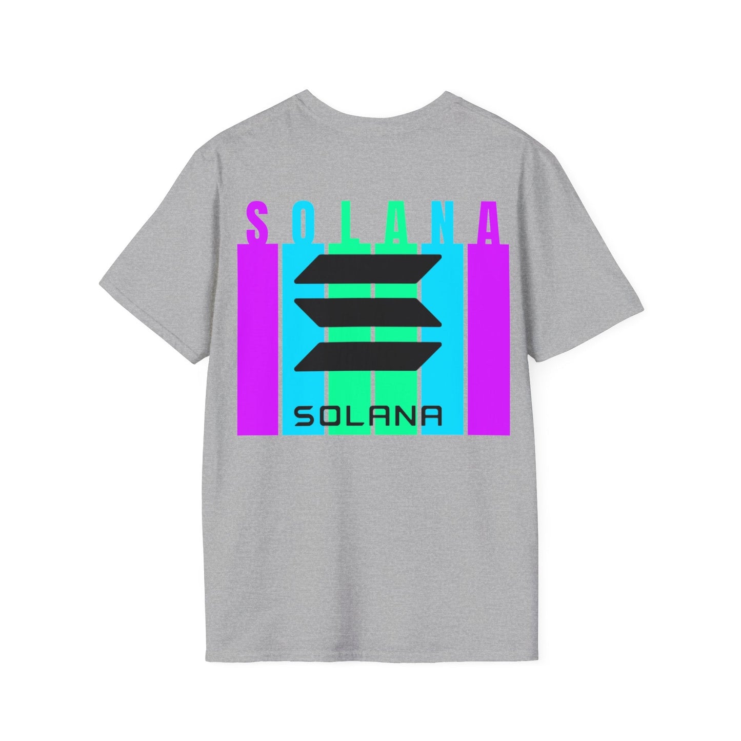 2 - sided Solana LTcolors Unisex T-Shirt by cypherpunkgear – cypherpunkgear.com | Cypherpunk Merch