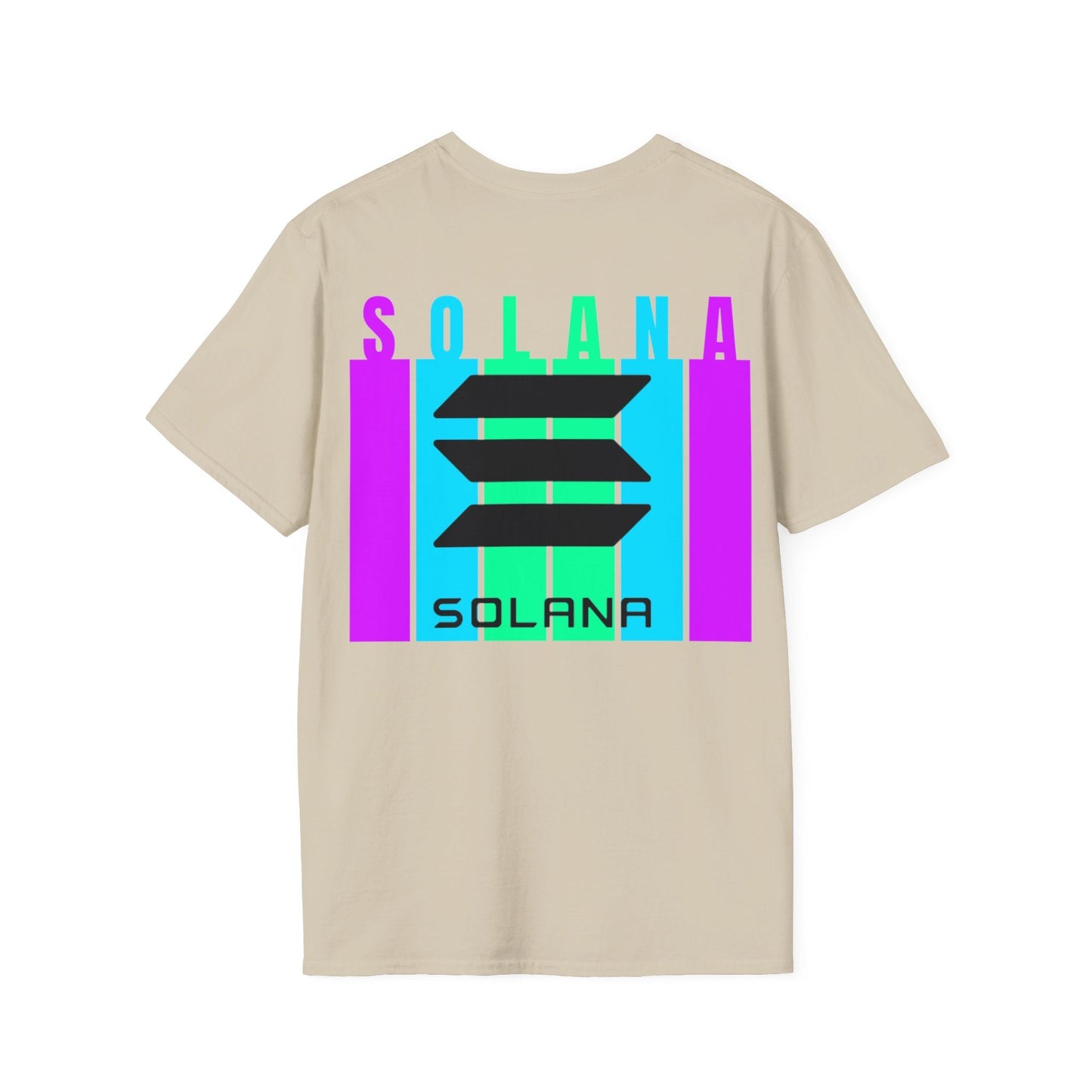 2 - sided Solana LTcolors Unisex T-Shirt by cypherpunkgear – cypherpunkgear.com | Cypherpunk Merch