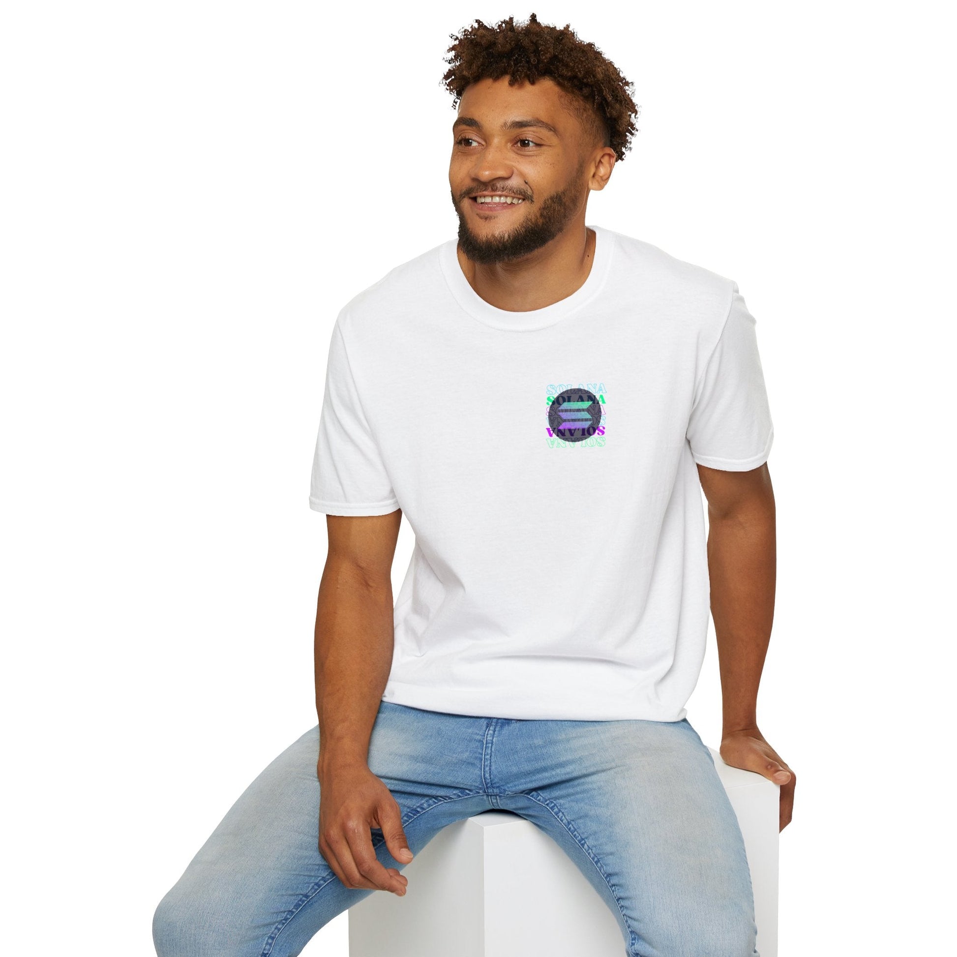 2 - sided Solana LTcolors Unisex T-Shirt by cypherpunkgear – cypherpunkgear.com | Cypherpunk Merch