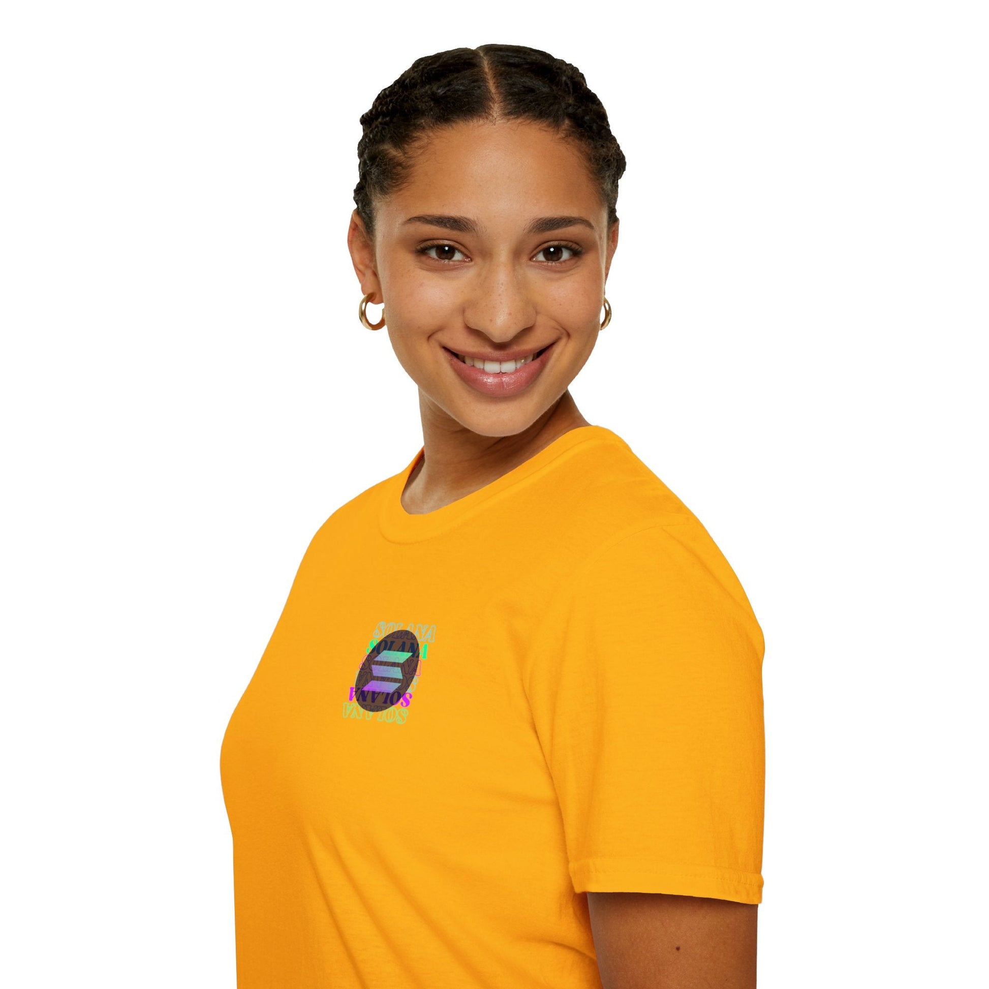 2 - sided Solana LTcolors Unisex T-Shirt by cypherpunkgear – cypherpunkgear.com | Cypherpunk Merch
