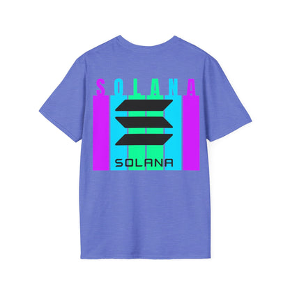 2 - sided Solana LTcolors Unisex T-Shirt by cypherpunkgear – cypherpunkgear.com | Cypherpunk Merch