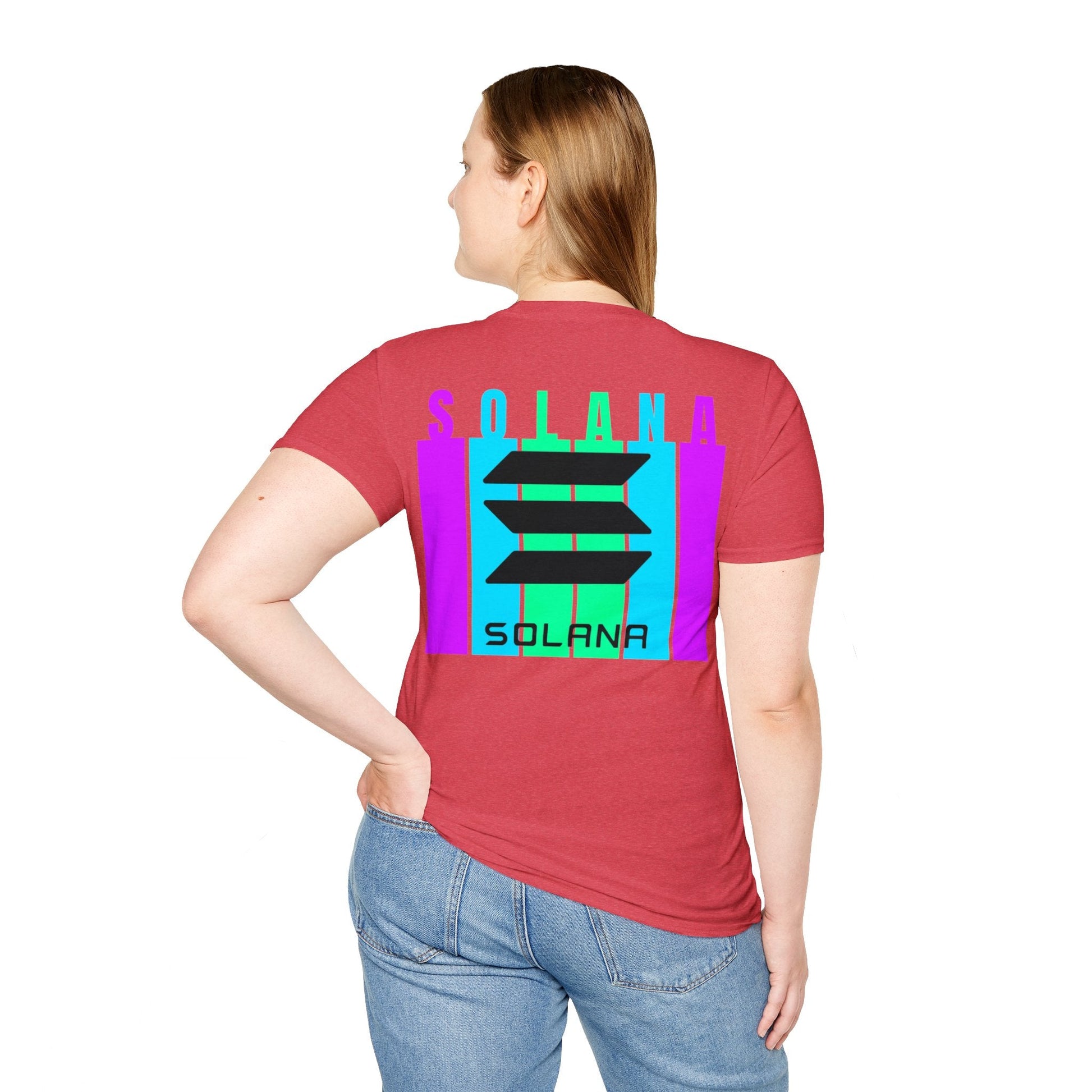 2 - sided Solana LTcolors Unisex T-Shirt by cypherpunkgear – cypherpunkgear.com | Cypherpunk Merch
