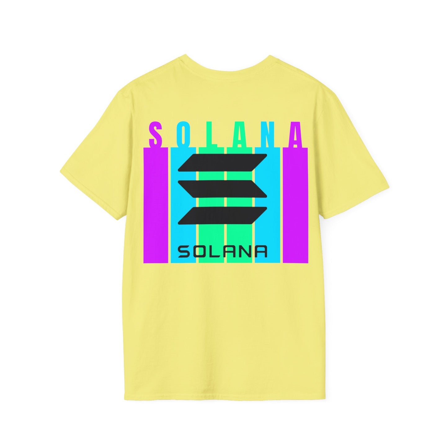 2 - sided Solana LTcolors Unisex T-Shirt by cypherpunkgear – cypherpunkgear.com | Cypherpunk Merch